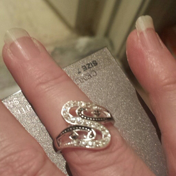 Ring women's genuine marcasite - Picture 7 of 8